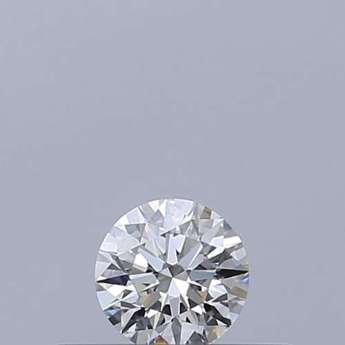 0.19 carat F-VVS2 Excellent cut Natūralus Round Deimantas (1)
