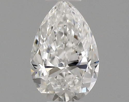 0.23 carat F-VVS1 Natūralus Pear Deimantas (1)