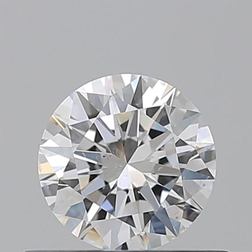 0.5 carat F-SI1 Excellent cut Natūralus Round Deimantas (1)