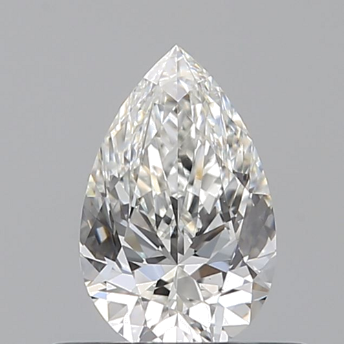 0.5 carat G-VS1 Natūralus Pear Deimantas (1)
