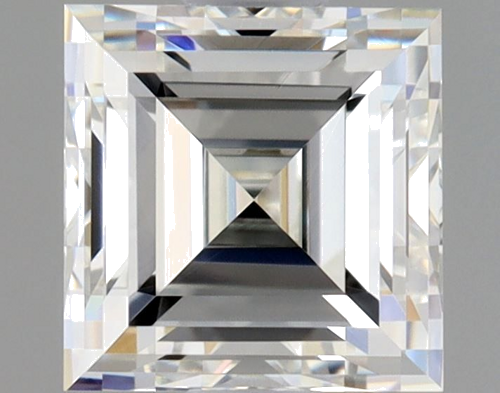 0.5 carat H-VVS2 Natūralus Square Radiant Deimantas (1)