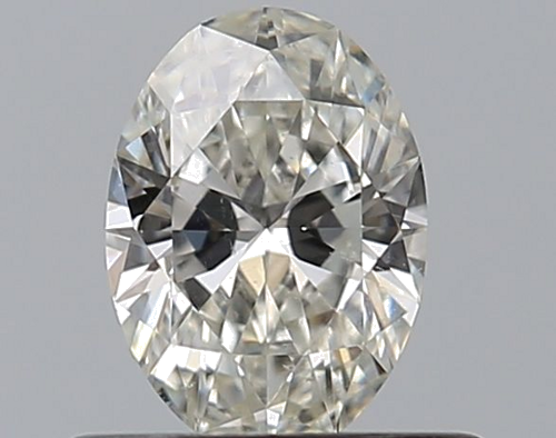 0.5 carat H-SI1 Natūralus Oval Deimantas (1)