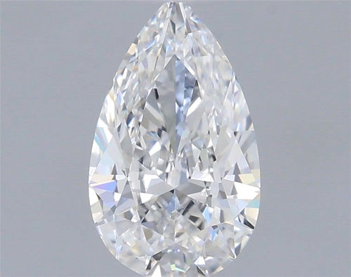 0.56 carat E-VVS1 Natūralus Pear Deimantas (1)