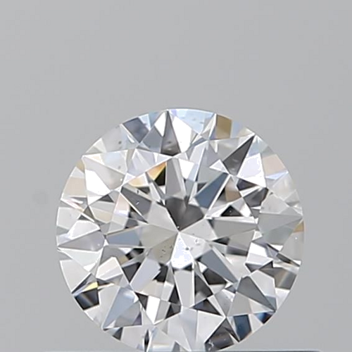0.5 carat D-SI1 Excellent cut Natūralus Round Deimantas (1)
