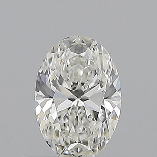 0.5 carat H-VVS2 Natūralus Oval Deimantas (1)