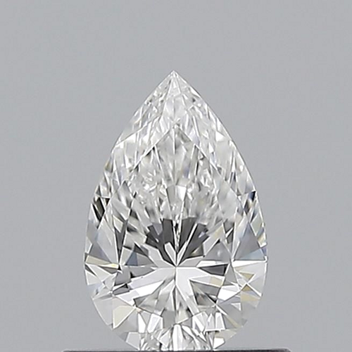 0.53 carat E-VVS2 Natūralus Pear Deimantas (1)