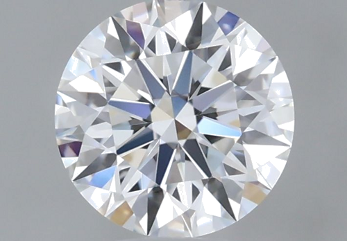 0.42 carat F-VVS1 Excellent cut Natūralus Round Deimantas (1)