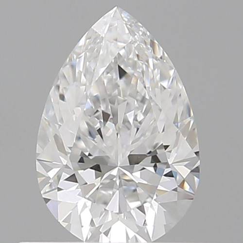 0.62 carat E-VS2 Natūralus Pear Deimantas (1)