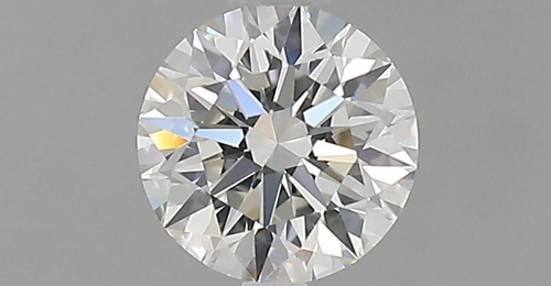 0.58 carat H-IF Excellent cut Natūralus Round Deimantas (1)