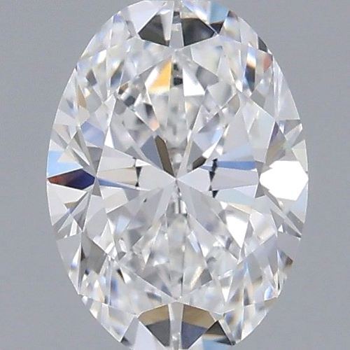0.52 carat D-VVS1 Natūralus Oval Deimantas (1)