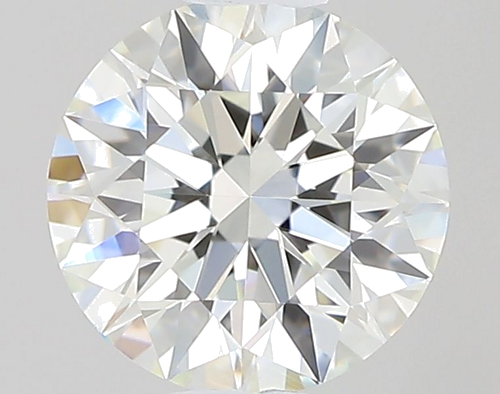 0.53 carat I-VVS1 Excellent cut Natūralus Round Deimantas (1)