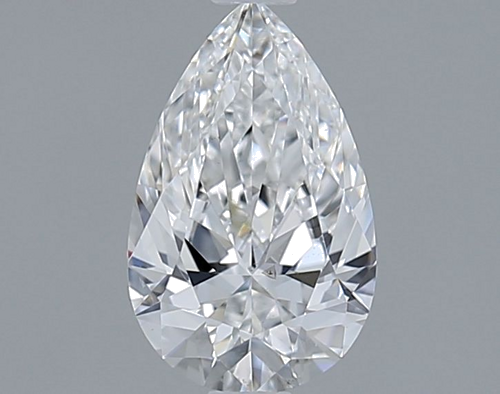 1.01 carat F-SI1 Natūralus Pear Deimantas (1)