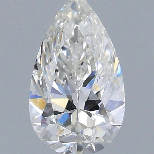 0.31 carat H-SI2 Natūralus Pear Deimantas (1)