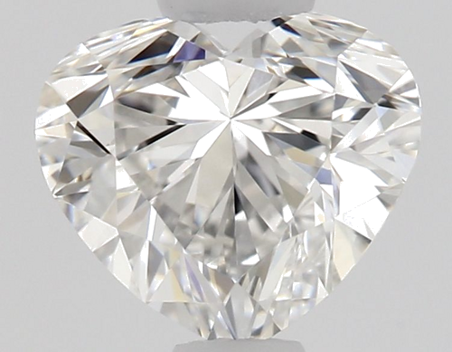 0.51 carat F-IF Natūralus Heart Deimantas (1)
