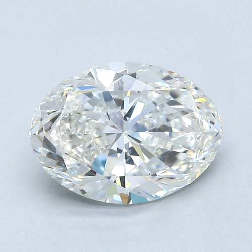 2.5 carat H-VS2 Natūralus Oval Deimantas (1)