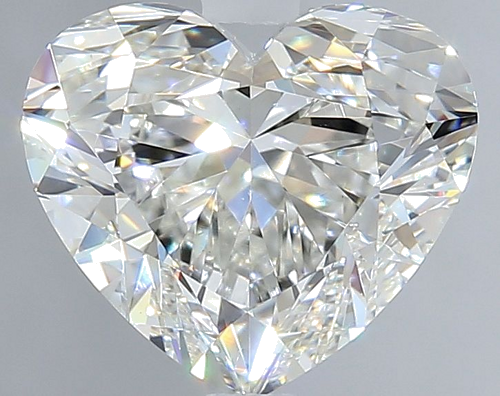 1.67 carat H-VS2 Natūralus Heart Deimantas (1)