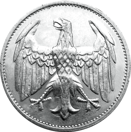 3 Markės 1922 Veimaro Respublika Vokietija Aliuminė moneta (2)