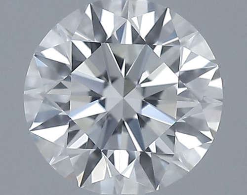 0.52 carat F-VVS1 Excellent cut Natūralus Round Deimantas (1)