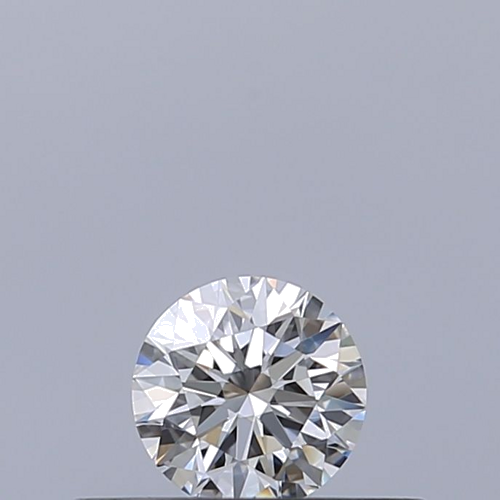 0.22 carat D-VVS1 Excellent cut Natūralus Round Deimantas (1)