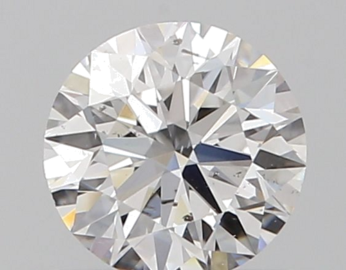 0.37 carat E-SI2 Excellent cut Natūralus Round Deimantas (1)