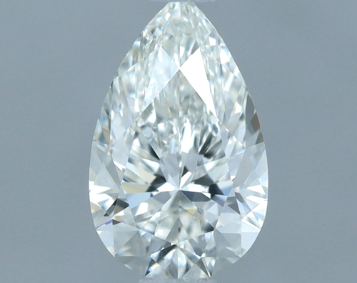 0.7 carat I-IF Natūralus Pear Deimantas (1)