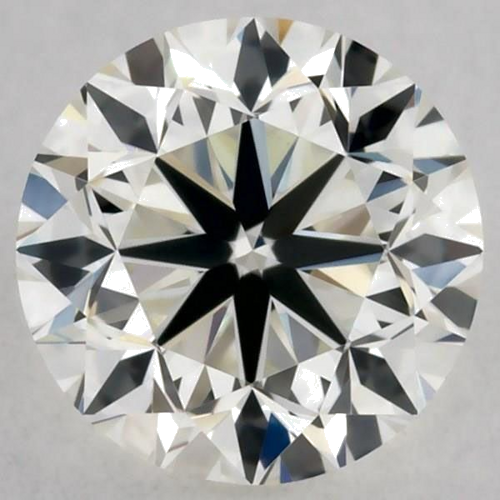 0.51 carat J-VVS2 GD cut Natūralus Round Deimantas (1)