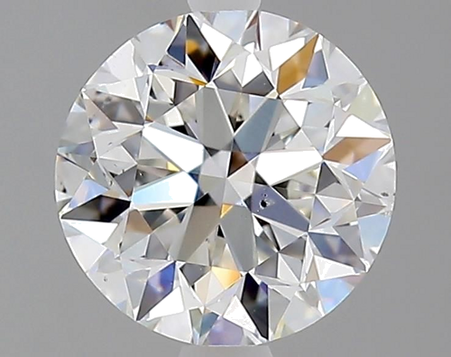 2.01 carat F-SI1 Very Good cut Natūralus Round Deimantas (1)