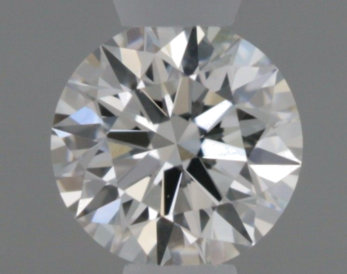 0.32 carat G-VVS2 Excellent cut Natūralus Round Deimantas (1)