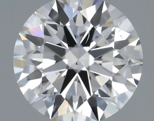 0.53 carat G-SI1 Excellent cut Natūralus Round Deimantas (1)