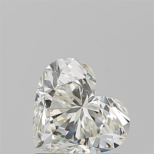 1.01 carat K-VVS2 Natūralus Heart Deimantas (1)