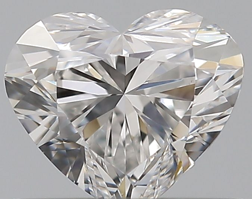 0.46 carat F-VS1 Natūralus Heart Deimantas (1)