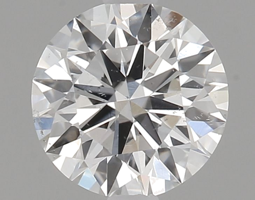 0.5 carat F-SI2 Excellent cut Natūralus Round Deimantas (1)