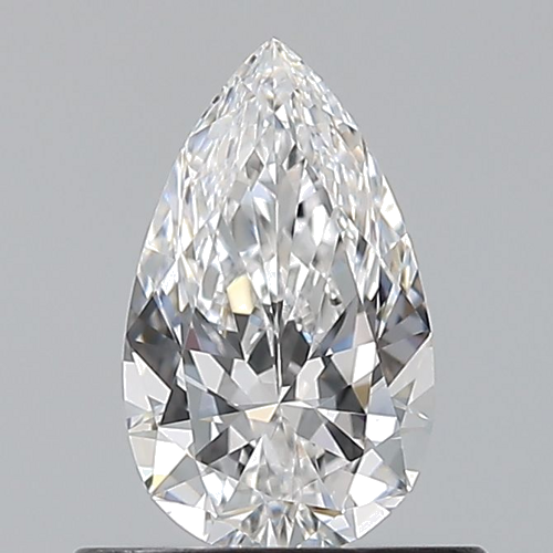 0.54 carat D-VS1 Natūralus Pear Deimantas (1)