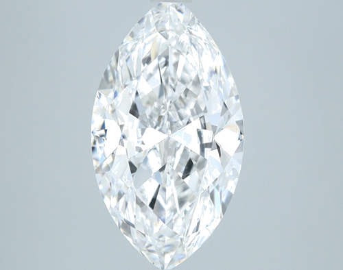 3.01 carat E-SI2 Natūralus Marquise Deimantas (1)