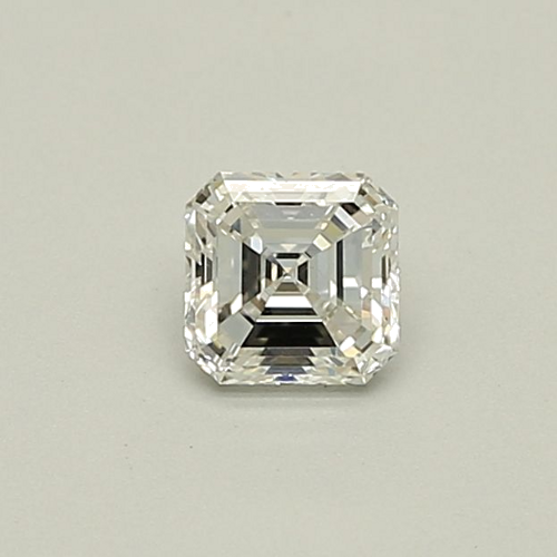 0.4 carat F-IF Natūralus Asscher Deimantas (1)