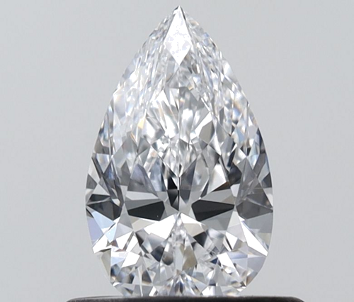 0.53 carat D-VS1 Natūralus Pear Deimantas (1)
