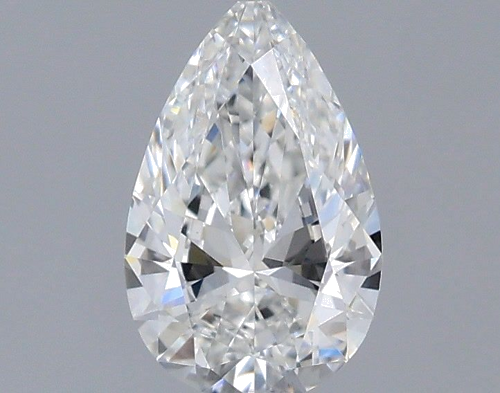 0.57 carat F-VS1 Natūralus Pear Deimantas (1)