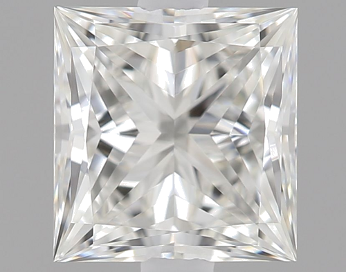 0.6 carat H-VVS1 Natūralus Princess Deimantas (1)