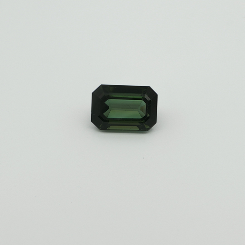 9.65 carat GREEN STEP cut Octagonal Tourmaline (1)