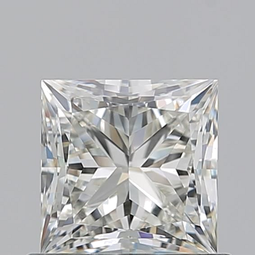0.91 carat J-VVS2 Natūralus Princess Deimantas (1)