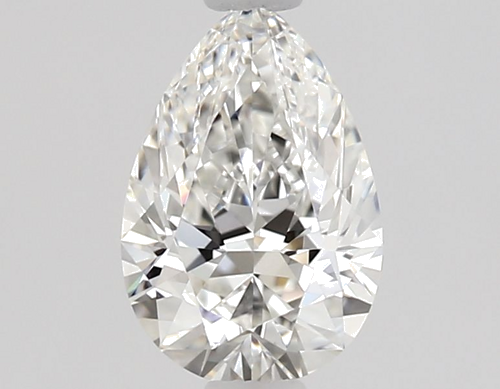 0.58 carat F-IF Natūralus Pear Deimantas (1)
