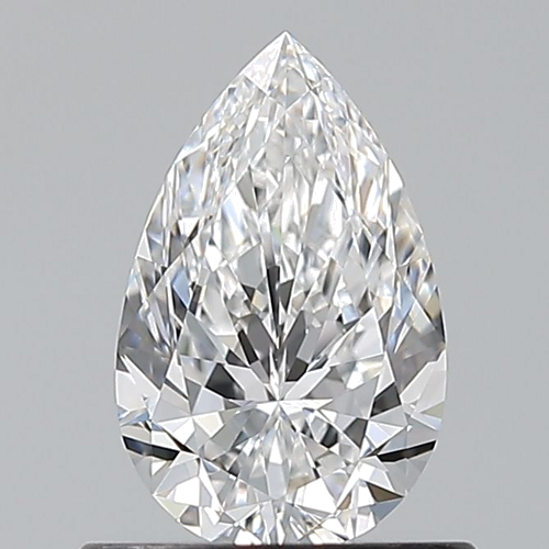 0.7 carat D-VVS2 Natūralus Pear Deimantas (1)