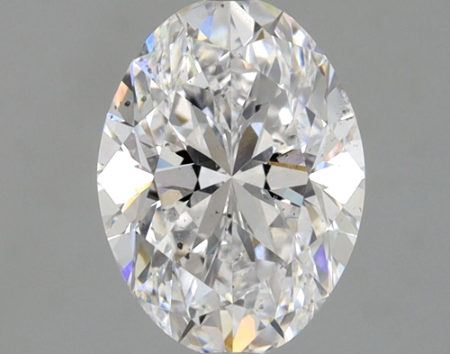 1.0 carat D-SI1 Natūralus Oval Deimantas (1)