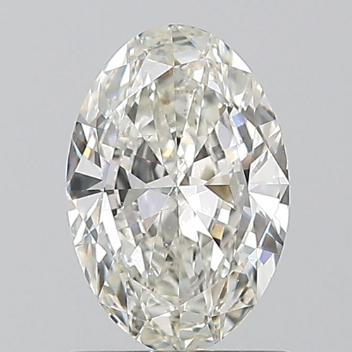 0.9 carat I-SI1 Natūralus Oval Deimantas (1)