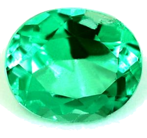 0.22 carat GREEN Oval Smaragdas (1)