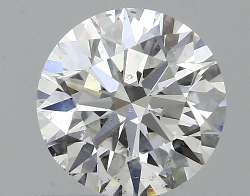 0.57 carat E-SI2 Excellent cut Natūralus Round Deimantas (1)