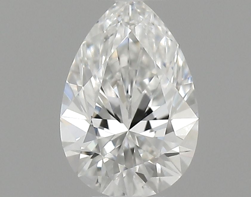 0.24 carat F-VVS1 Natūralus Pear Deimantas (1)