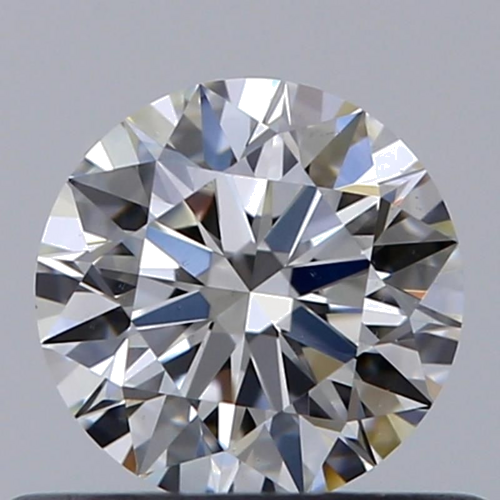 0.47 carat F-SI1 Excellent cut Natūralus Round Deimantas (1)