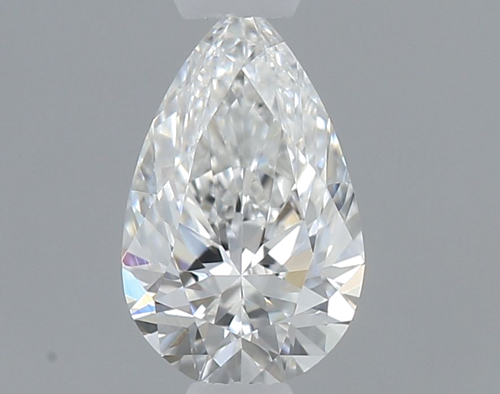 0.35 carat F-VVS1 Natūralus Pear Deimantas (1)