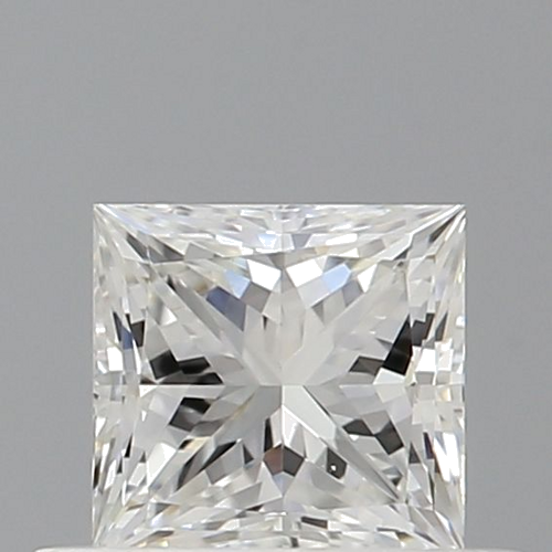 0.5 carat G-VVS2 Natūralus Princess Deimantas (1)